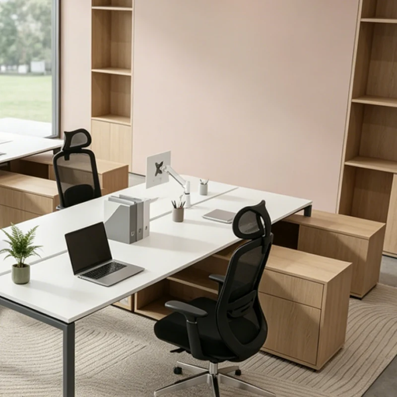 Modern Minimalist Executive High-Back Office Chair: 4D Adjustable Armrests & Headrest - Ergonomic Desk Chair For Home Office