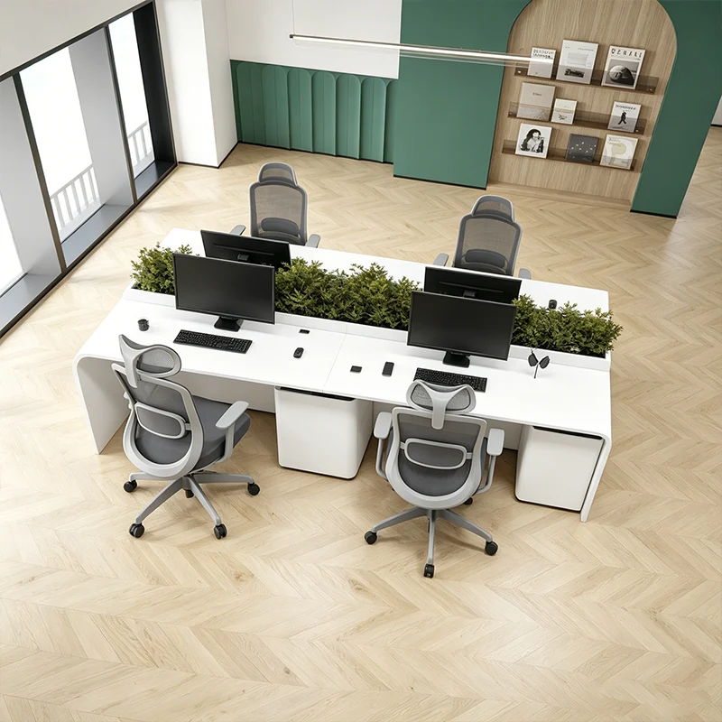 Modern Minimalist Desk Chair: High-Back Breathable Mesh Chair - Ergonomic Lumbar Support Office Chair For Home Office