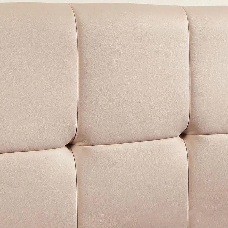 Furniture of America Cressida Twin Upholstered Panel Bed CM7725BG-T-BED