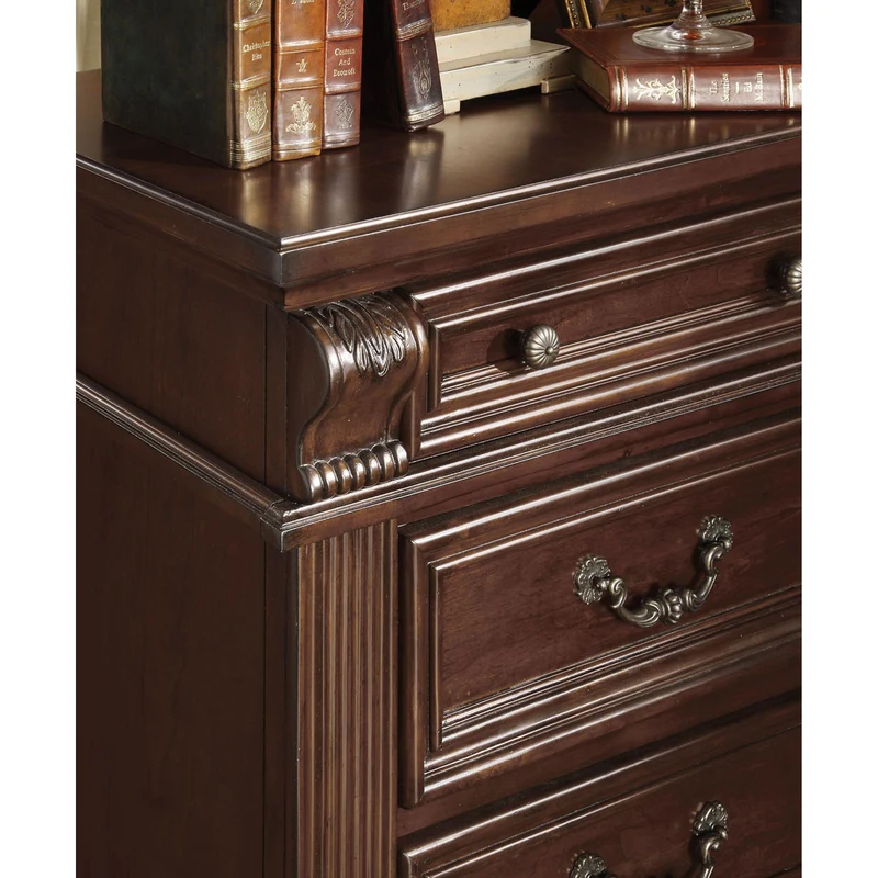 Furniture of America Esperia 3-Drawer Nightstand CM7711N