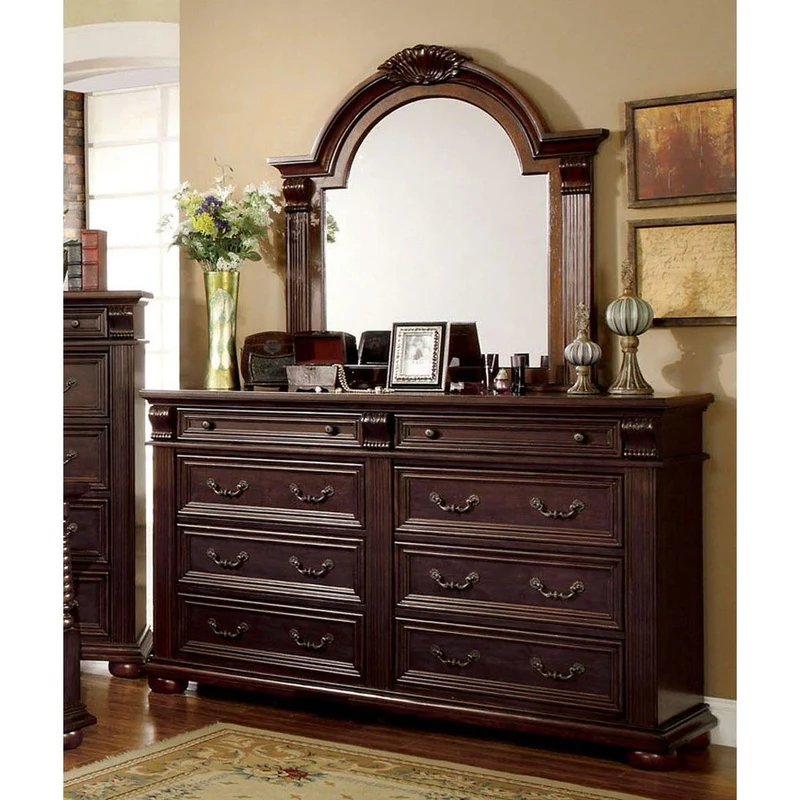 Furniture of America Esperia 8-Drawer Dresser CM7711D