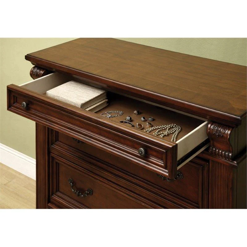 Furniture of America Esperia 5-Drawer Chest CM7711C