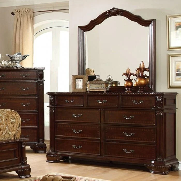 Furniture of America Edinburgh Dresser Mirror CM7671M