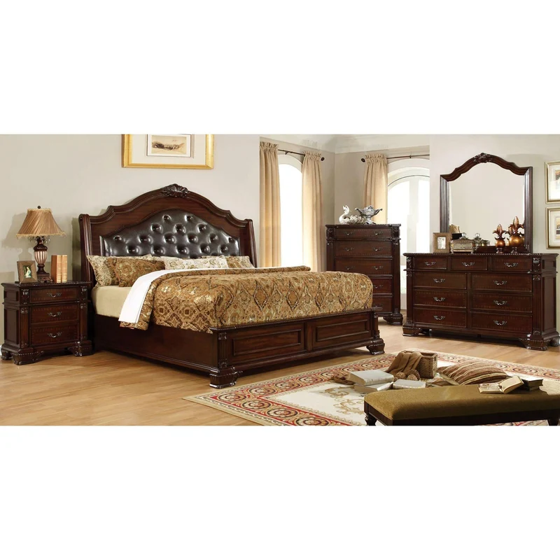 Furniture of America Edinburgh Dresser Mirror CM7671M