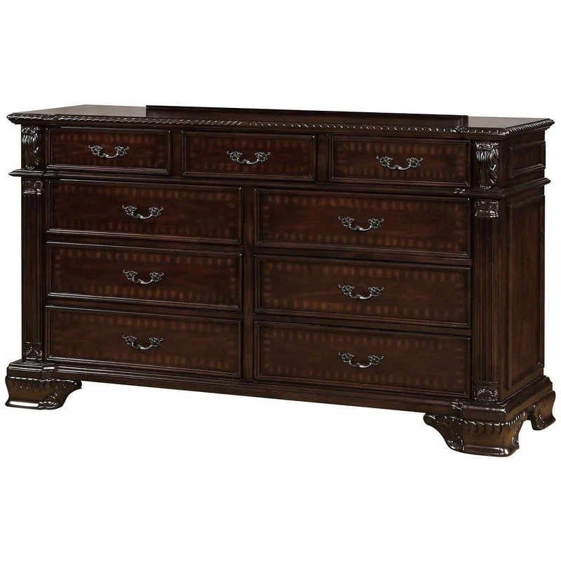Furniture of America Edinburgh 9-Drawer Dresser CM7671D