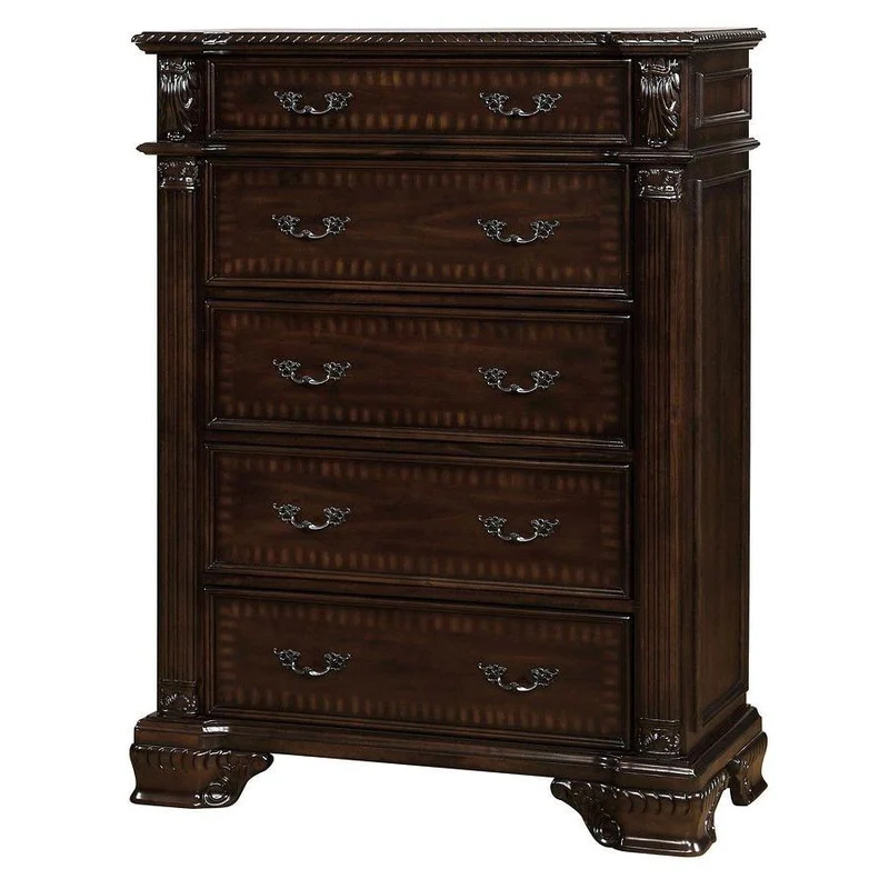 Furniture of America Edinburgh 5-Drawer Chest CM7671C