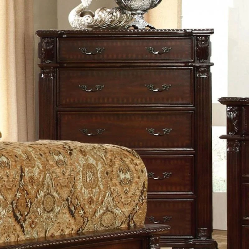 Furniture of America Edinburgh 5-Drawer Chest CM7671C