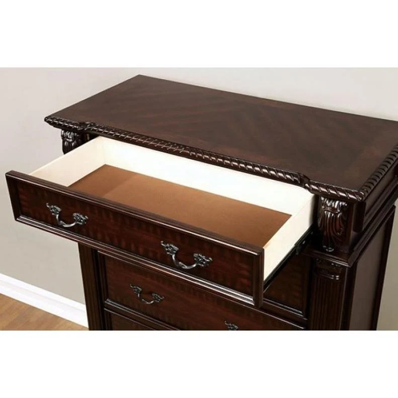 Furniture of America Edinburgh 5-Drawer Chest CM7671C