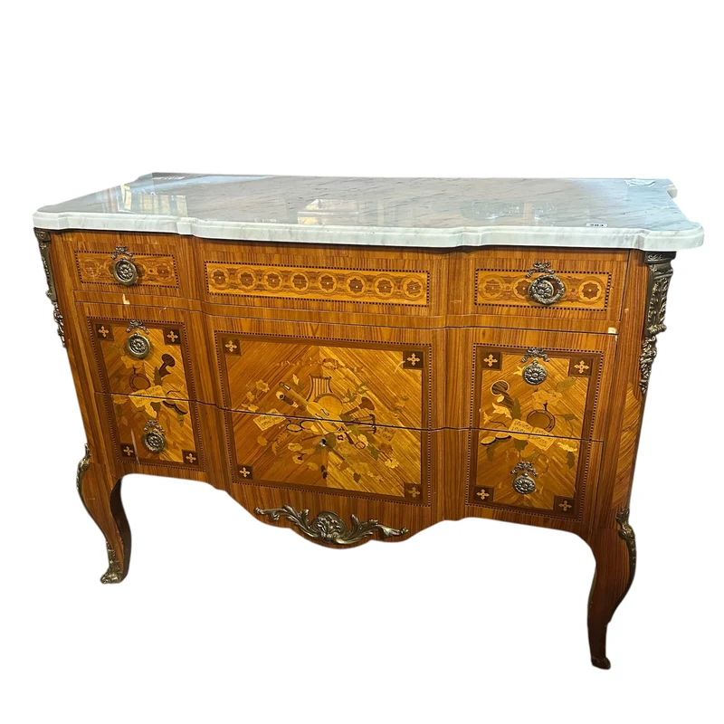 Transitional style dresser by René Barde
