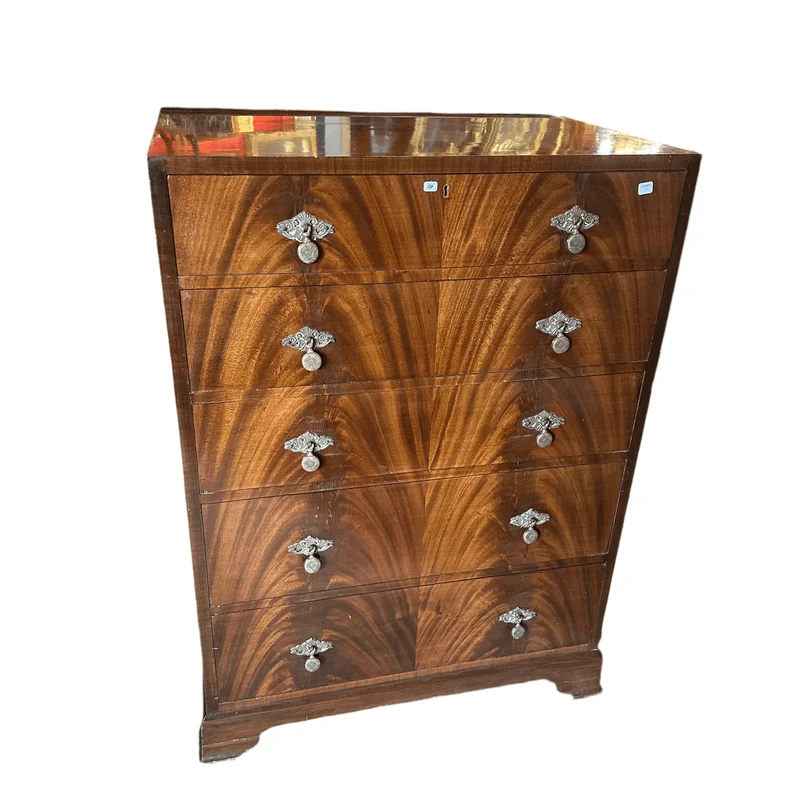 Modern English style mahogany dresser