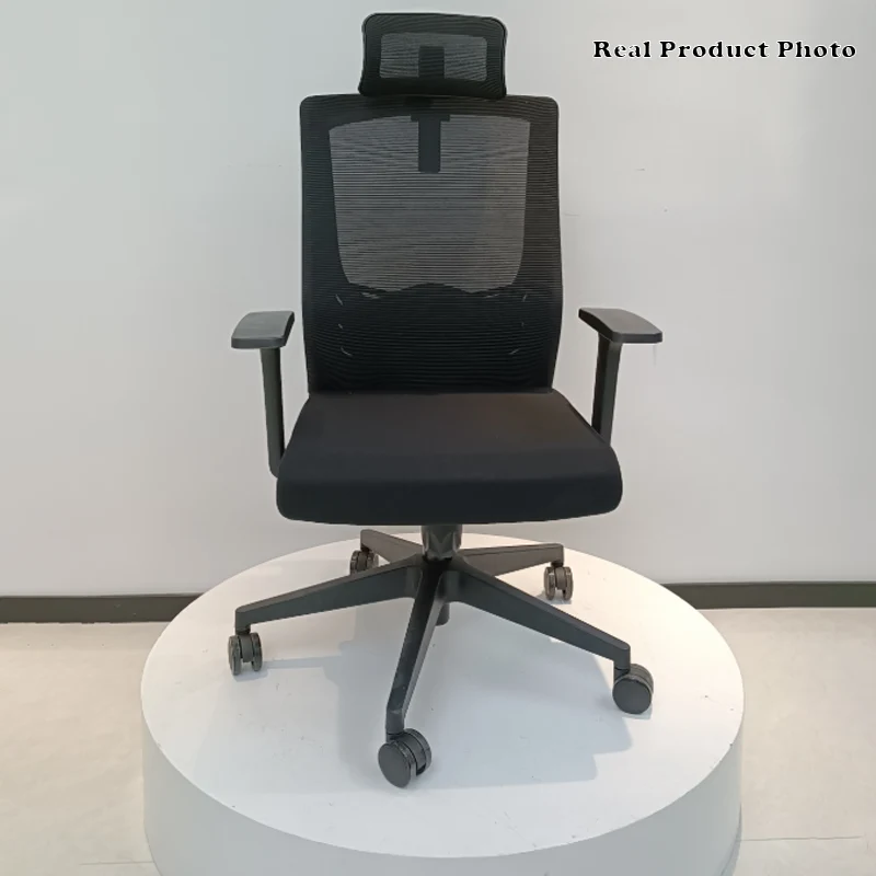 Modern Minimalist High-Back Office Chair: Breathable Mesh - Ergonomic Desk Chair For Home Office