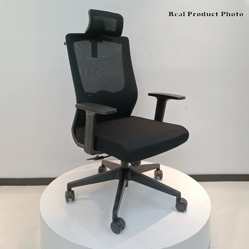 Modern Minimalist High-Back Office Chair: Breathable Mesh - Ergonomic Desk Chair For Home Office