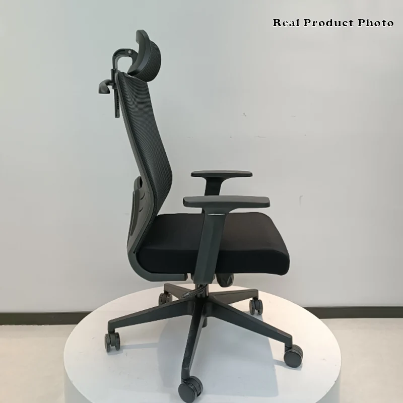 Modern Minimalist High-Back Office Chair: Breathable Mesh - Ergonomic Desk Chair For Home Office
