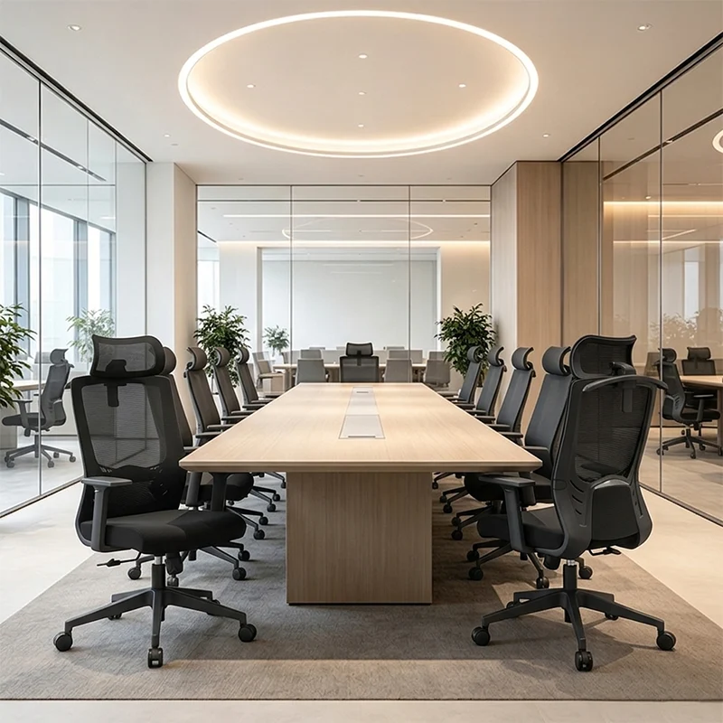Modern Minimalist High-Back Office Chair: Breathable Mesh - Ergonomic Desk Chair For Home Office