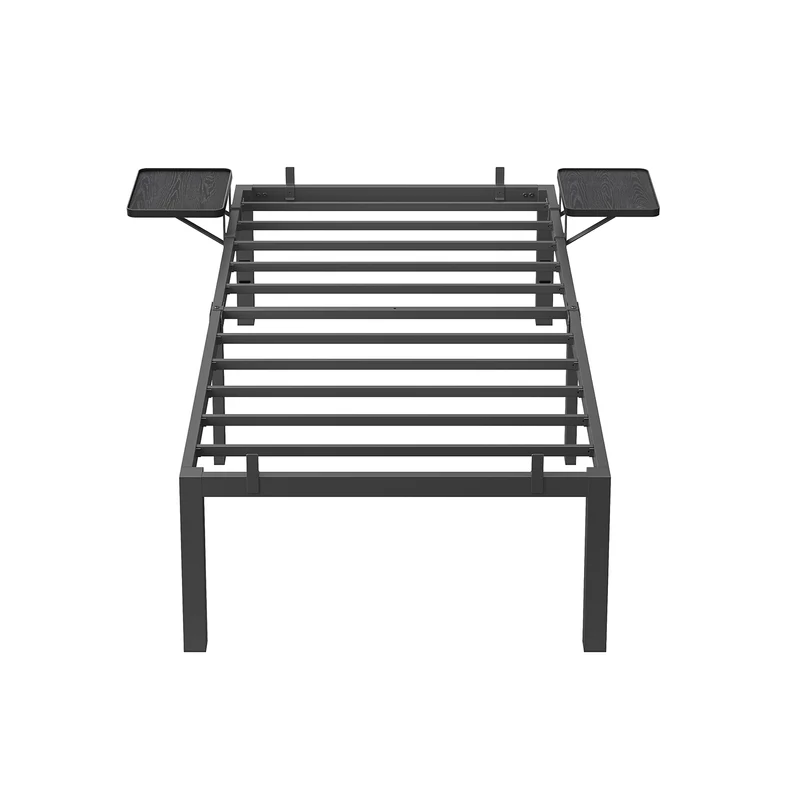 Marco de Cama para Colchón de 90 x 190 cm Negro Clásico