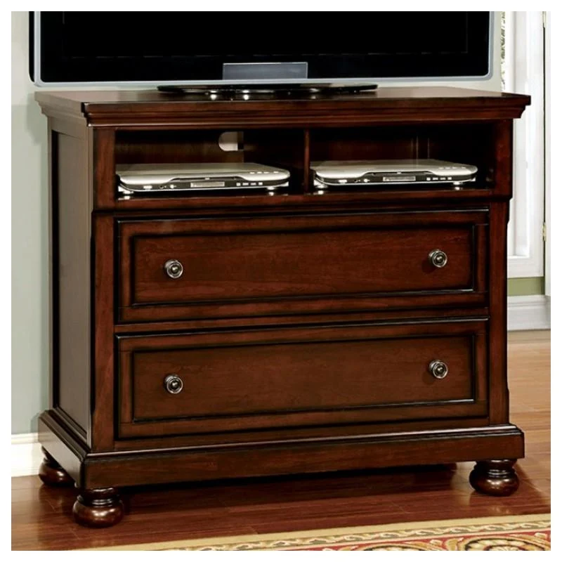 Furniture of America Northville 2-Drawer Media Chest CM7682TV