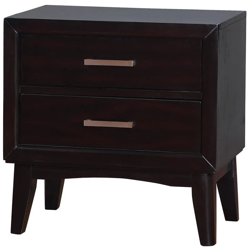 Furniture of America Snyder 2-Drawer Nightstand CM7792EX-N
