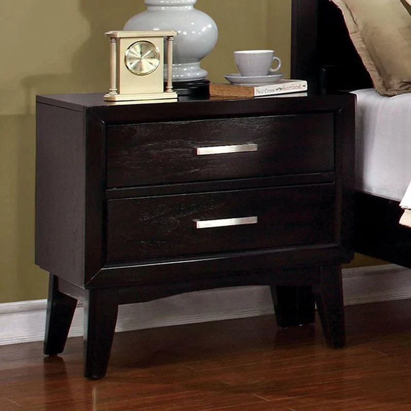Furniture of America Snyder 2-Drawer Nightstand CM7792EX-N