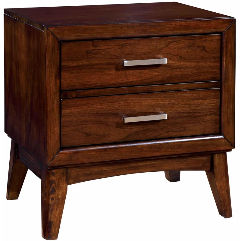 Furniture of America Snyder 2-Drawer Nightstand CM7792N