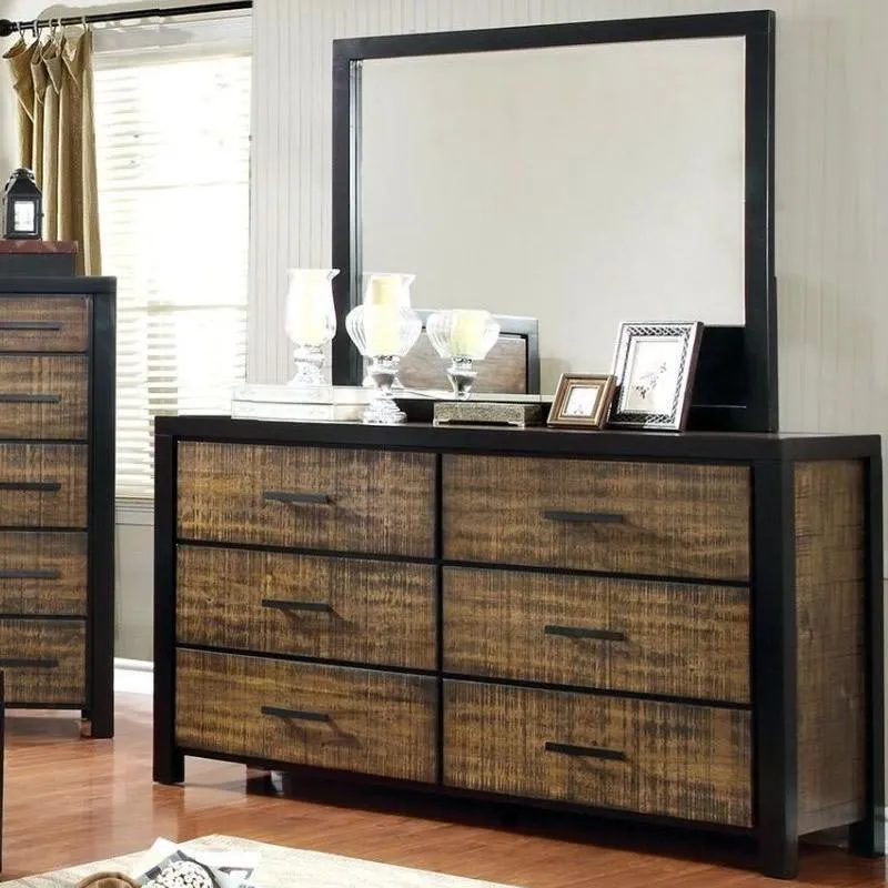 Furniture of America Hamberg Dresser Mirror CM7693M
