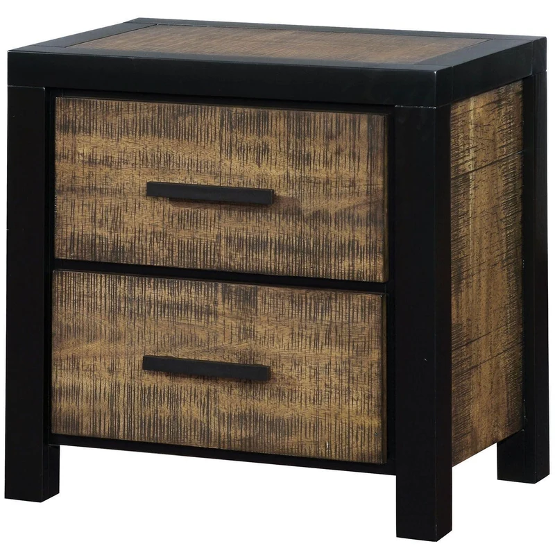 Furniture of America Hamberg 2-Drawer Nightstand CM7693N