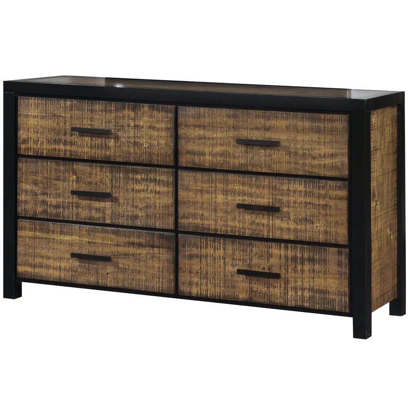 Furniture of America Hamberg 6-Drawer Dresser CM7693D