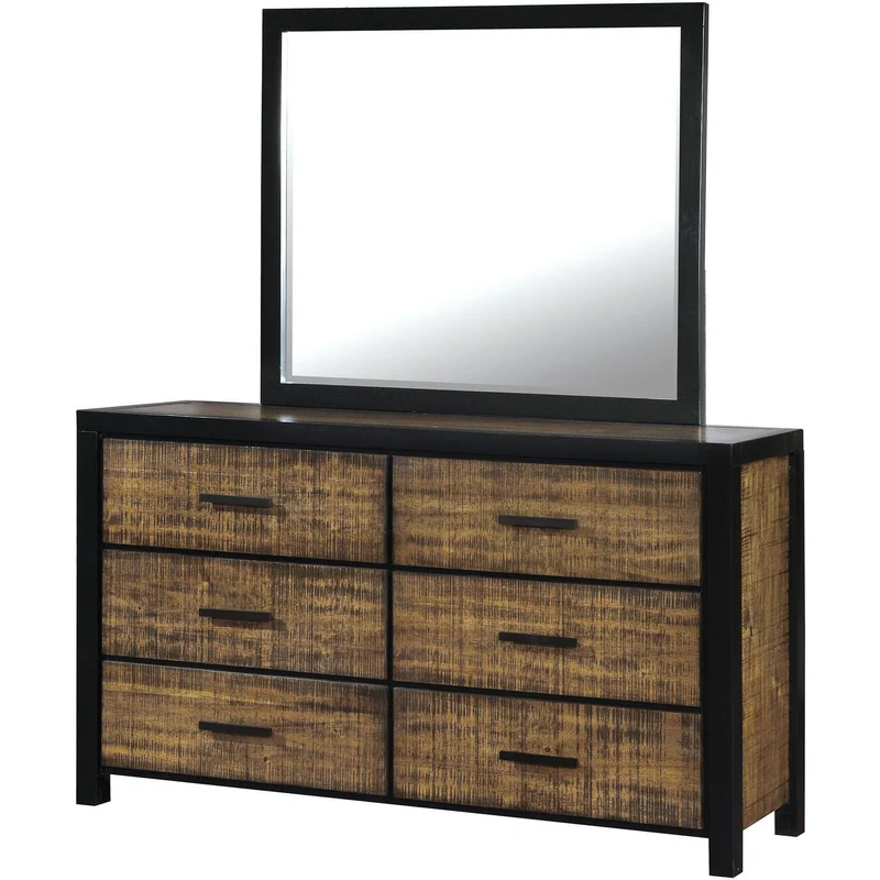 Furniture of America Hamberg 6-Drawer Dresser CM7693D