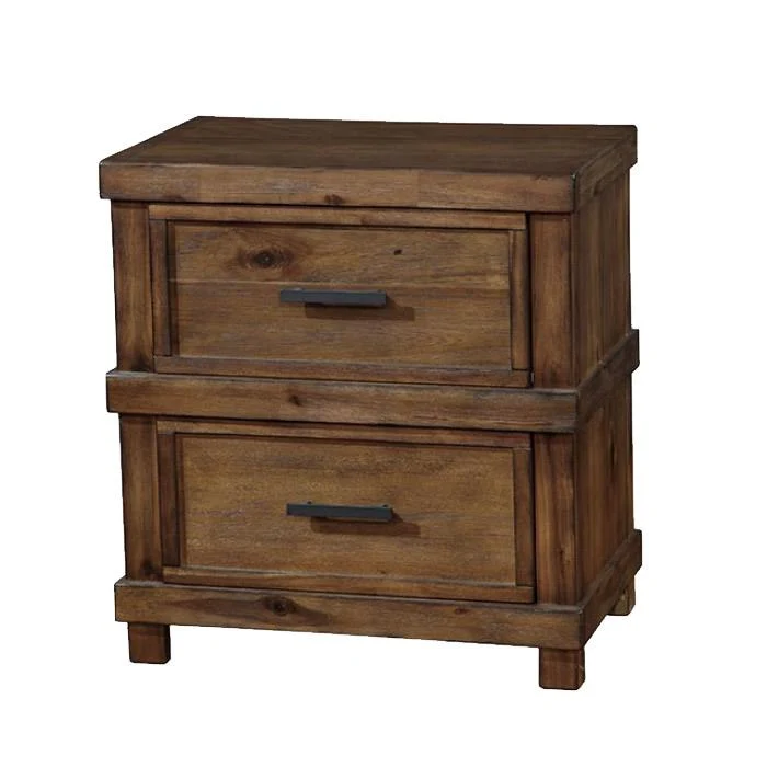 Furniture of America Baddock 2-Drawer Nightstand CM7691N