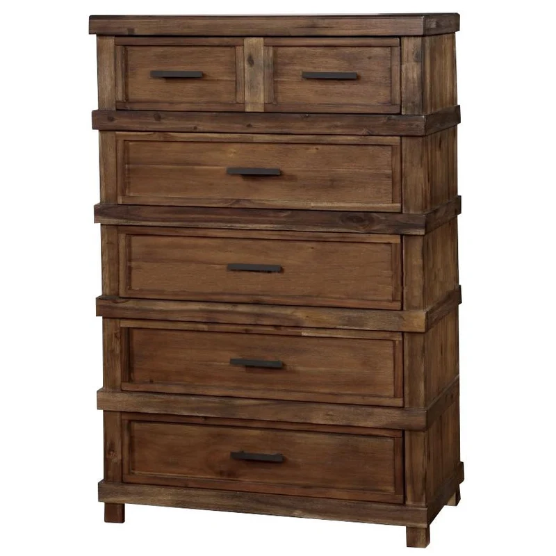 Furniture of America Baddock 5-Drawer Chest CM7691C