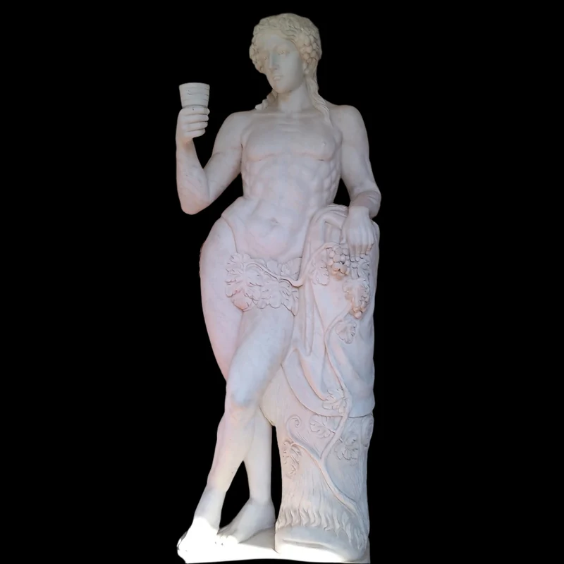 Large marble sculpture of Dionysus
