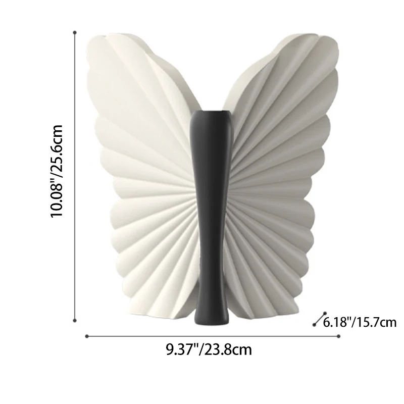 Modern Art Deco Resin Butterfly-shaped Table Decor For Living Room & Bedroom