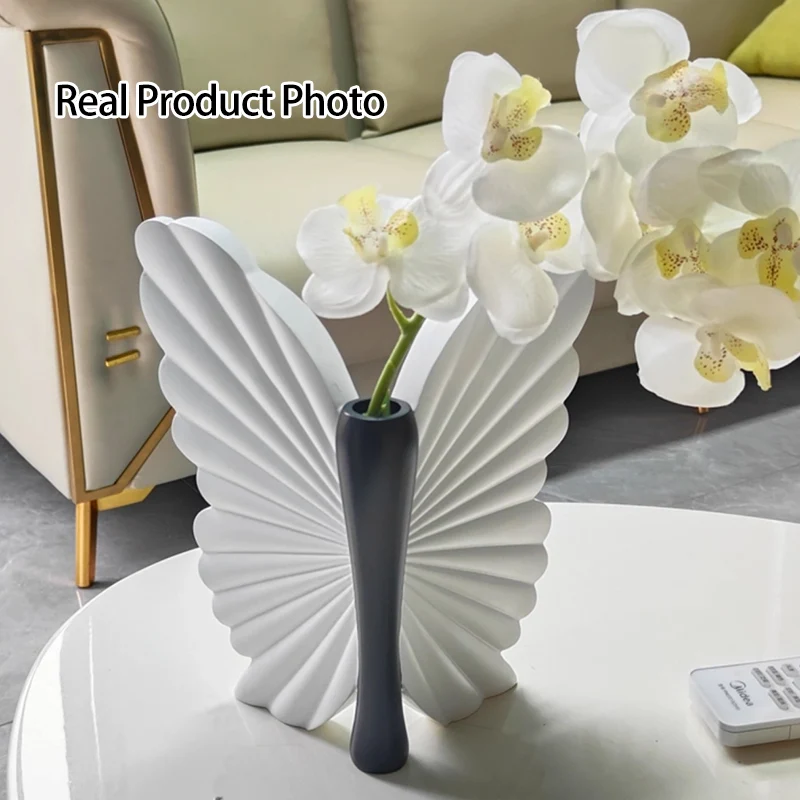 Modern Art Deco Resin Butterfly-shaped Table Decor For Living Room & Bedroom