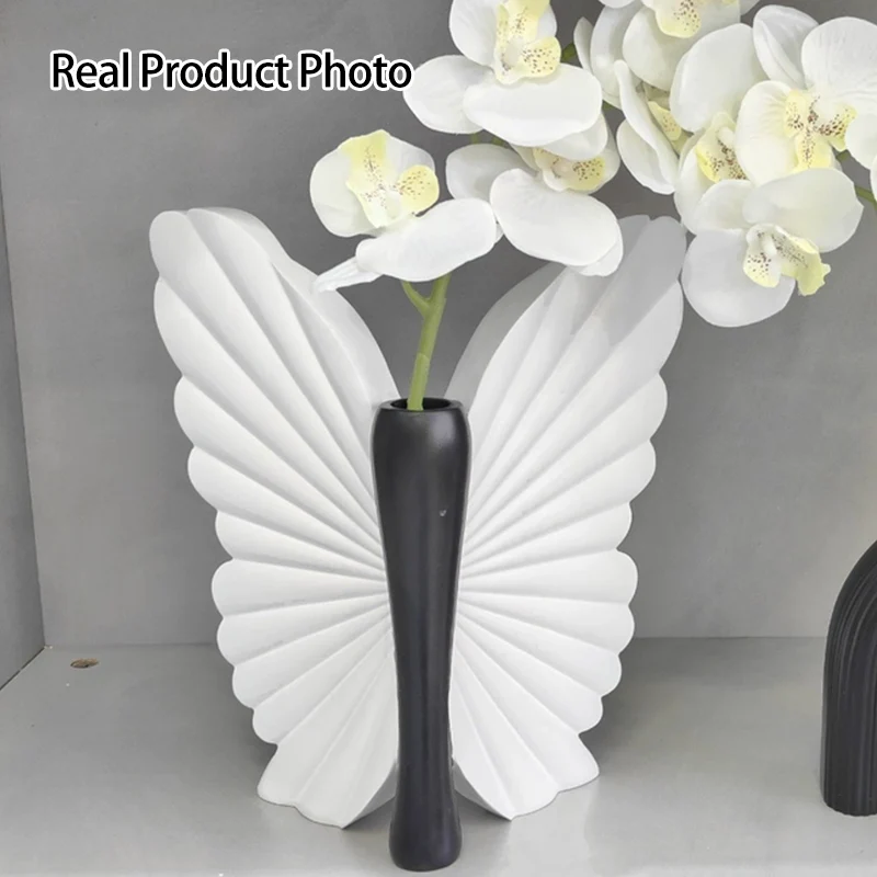 Modern Art Deco Resin Butterfly-shaped Table Decor For Living Room & Bedroom