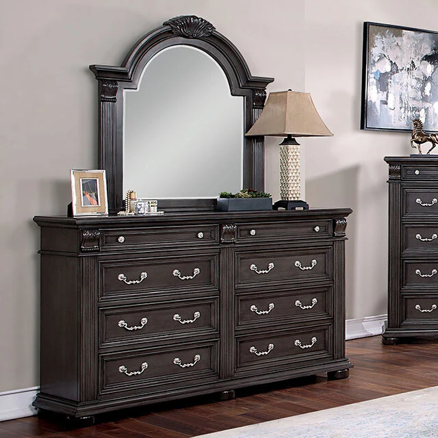 Furniture of America Esperia 8-Drawer Dresser CM7711GY-D
