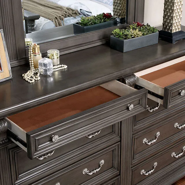 Furniture of America Esperia 8-Drawer Dresser CM7711GY-D