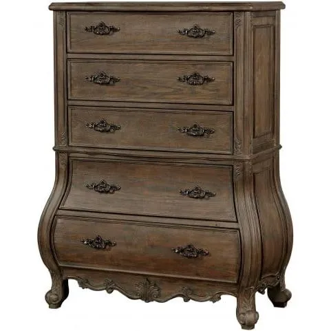 Furniture of America Cursa 5-Drawer Chest CM7664C