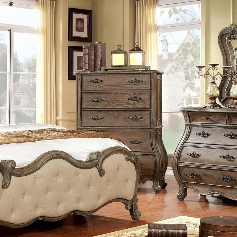 Furniture of America Cursa 5-Drawer Chest CM7664C
