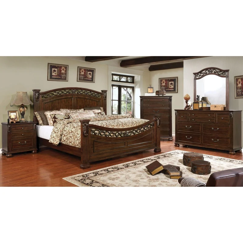 Furniture of America Cervantes Dresser Mirror CM7730M