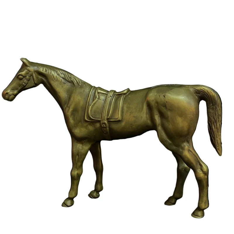 French bronze horse statuette