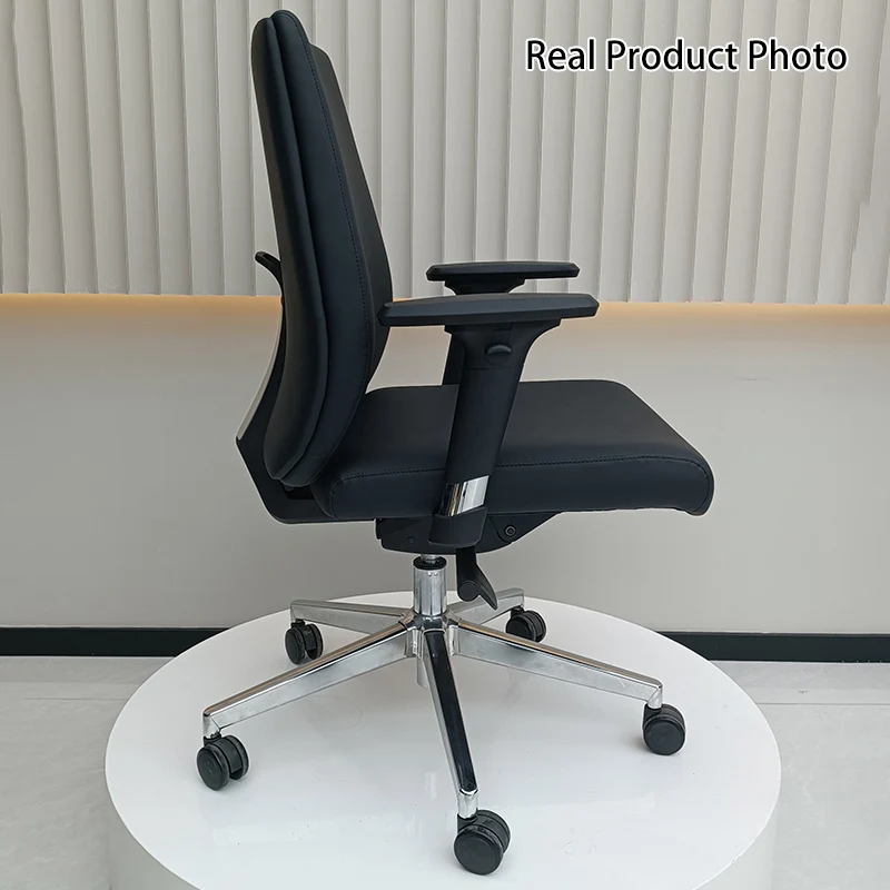 Modern Minimalist Office Chair: Mid-Back Design Work Chair - Ergonomic Comfort Desk Chair For Home Office