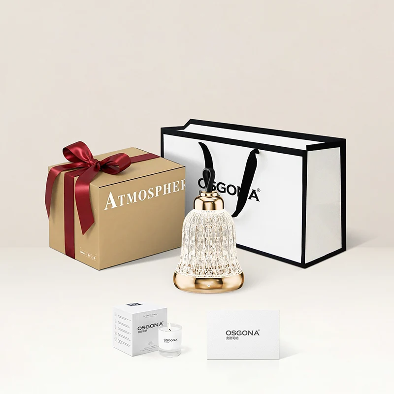 Luxury Bell Designer Table Lamp - Glass & Metal Ambient Night Light Touch Control Elegant Home Décor Gift