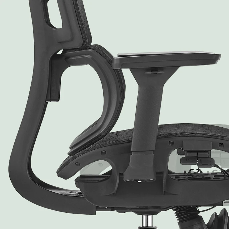 Modern Minimalist High-Back Desk Chair: Ergonomic Mesh Chair - 3D Armrest Height-Adjustable Gaming Office Chair For Home Office