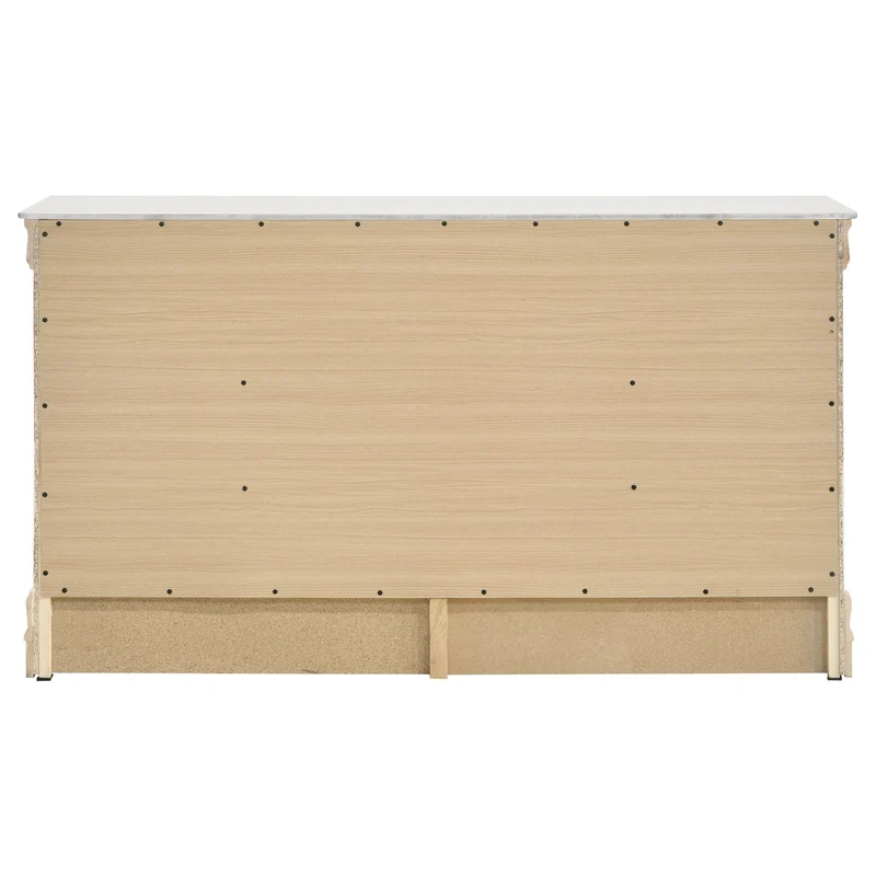 Coaster Furniture Louis Philippe 202443 6-Drawer Dresser - White