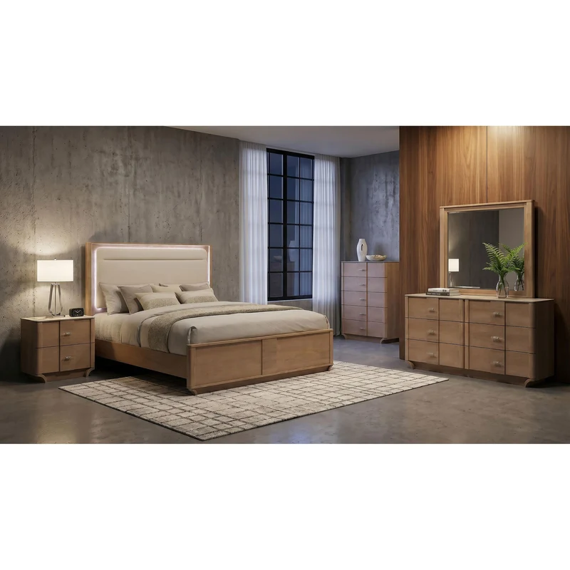 Coaster Furniture Leanne 223131Q-S4 6 pc Queen Panel Bedroom Set