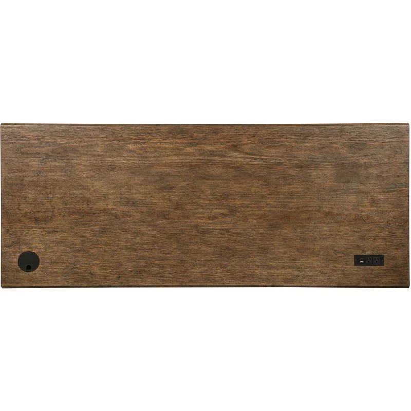 Coaster Furniture Altidore 800795 68-inch 7-drawer Executive Home Office Desk - Distressed Brown