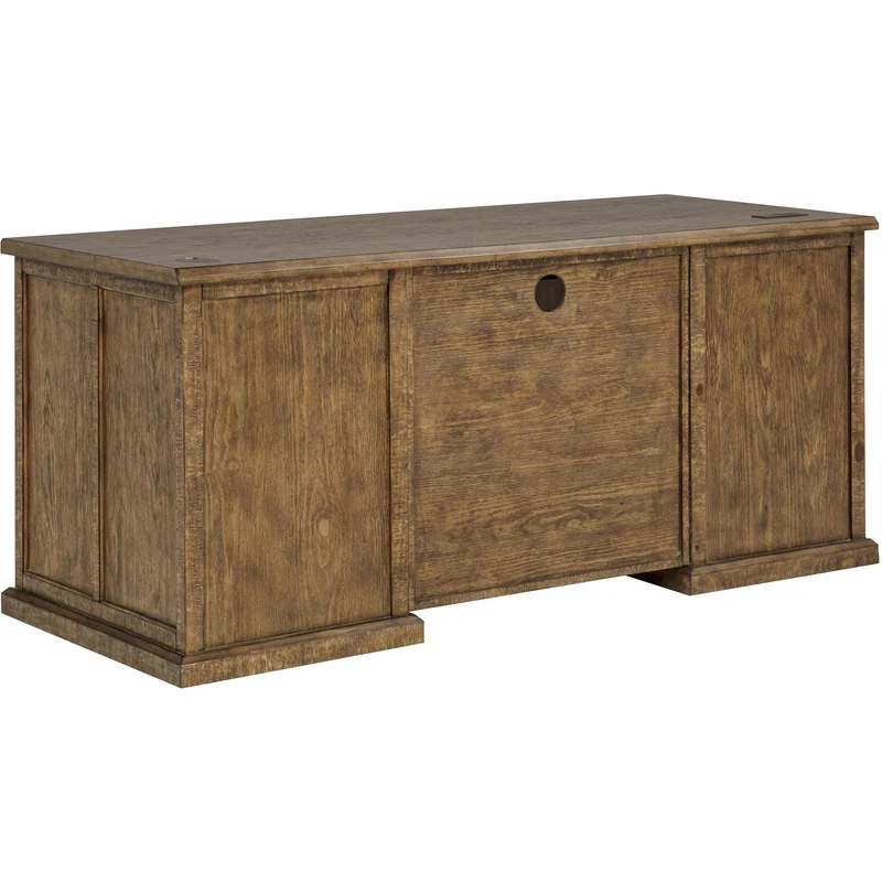Coaster Furniture Altidore 800795 68-inch 7-drawer Executive Home Office Desk - Distressed Brown