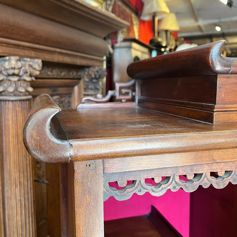 Orientalist-style musical cabinet in the style of Gabriel Viardot