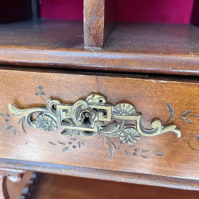 Orientalist-style musical cabinet in the style of Gabriel Viardot