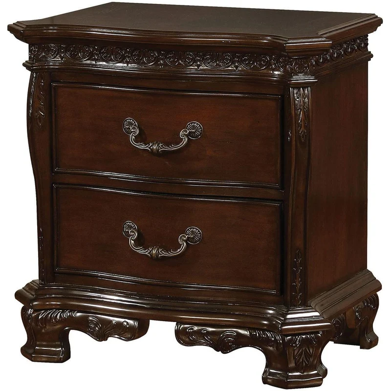 Furniture of America Hesperos 2-Drawer Nightstand CM7798CH-N