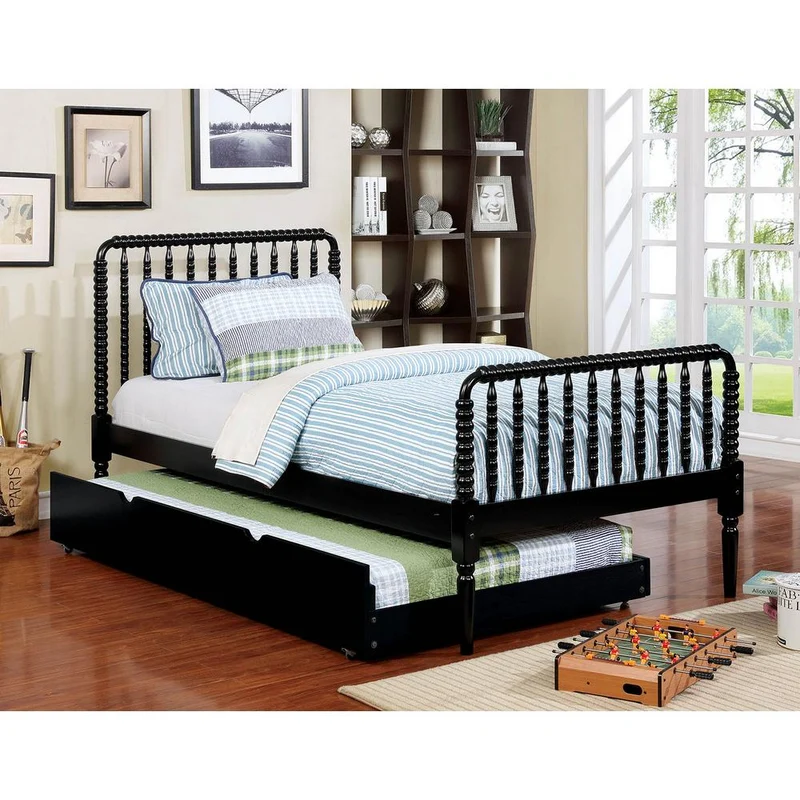 Furniture of America Kids Beds Bed CM7741BK-T-BED